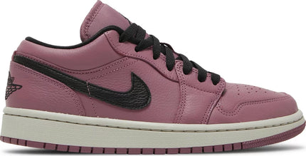 Nike Womens Air Jordan 1 Low SE Sneakers - 'Light Mulberry'