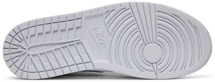 Nike Mens Air Jordan 1 Mid Sneakers - 'White Khaki Blue Void'