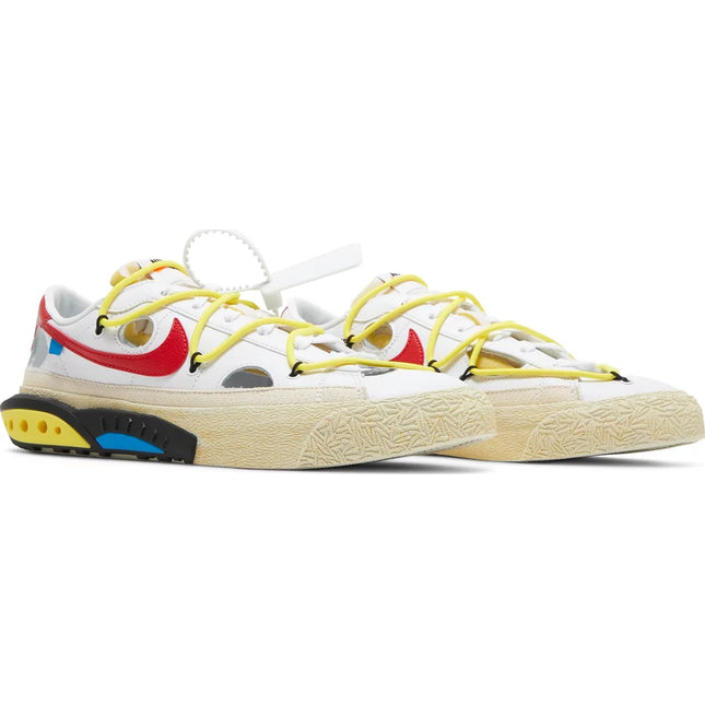 Off-White x Blazer Low 'White University Red'