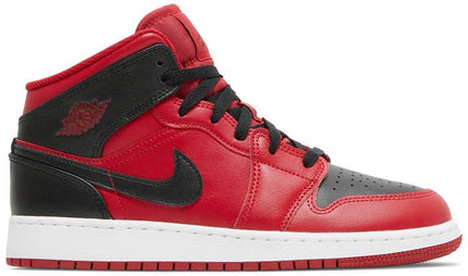 Nike Grade School Womens Air Jordan 1 Mid Sneakers - 'Reverse Bred'
