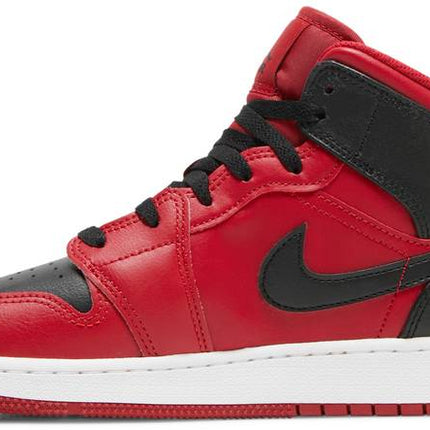 Nike Grade School Womens Air Jordan 1 Mid Sneakers - 'Reverse Bred'