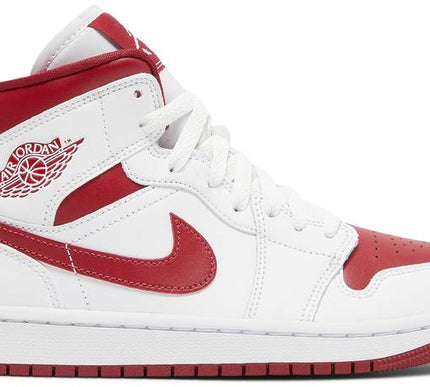 Nike Womens Air Jordan 1 Mid Sneakers - 'Reverse Chicago'
