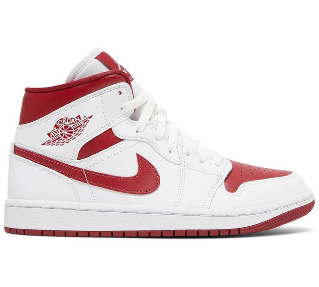 Nike Womens Air Jordan 1 Mid Sneakers - 'Reverse Chicago'