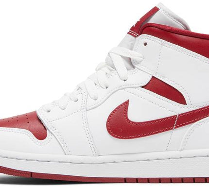 Nike Womens Air Jordan 1 Mid Sneakers - 'Reverse Chicago'