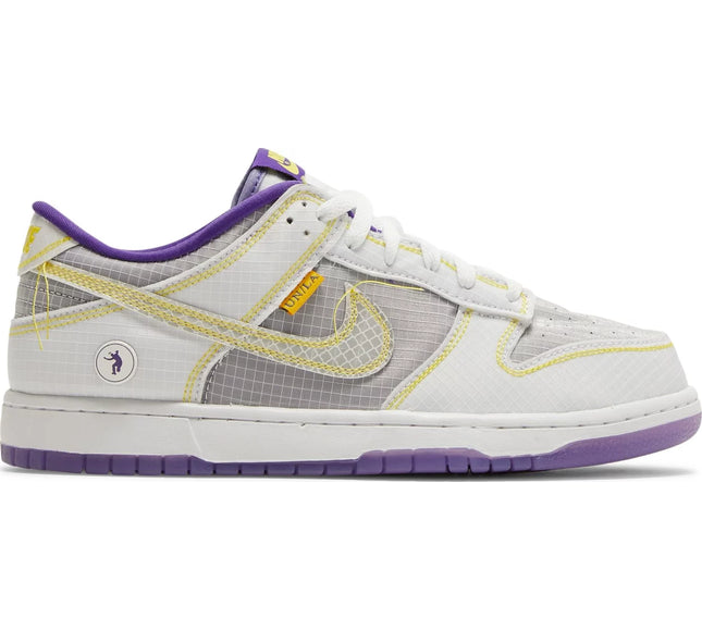 Nike Mens Union LA x Dunk Low Sneakers - 'Passport Pack - 'Lakers'