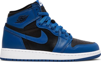 Nike Grade School Womens Air Jordan 1 Retro High OG Sneakers - 'Dark Marina Blue'