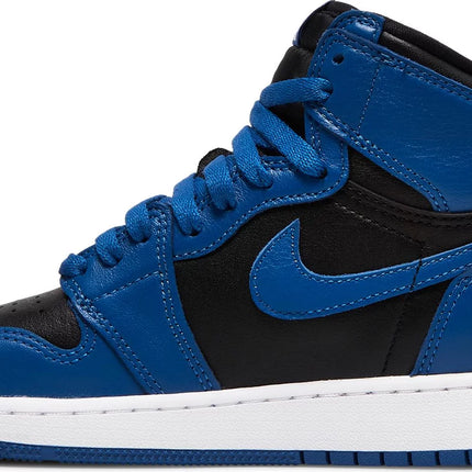 Nike Grade School Womens Air Jordan 1 Retro High OG Sneakers - 'Dark Marina Blue'