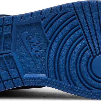 Nike Grade School Womens Air Jordan 1 Retro High OG Sneakers - 'Dark Marina Blue'