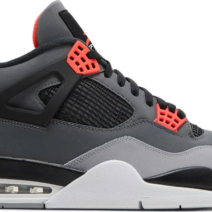 Nike Mens Air Jordan 4 Retro Sneakers - 'Infrared'