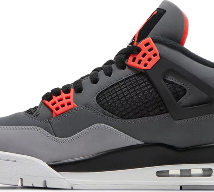Nike Mens Air Jordan 4 Retro Sneakers - 'Infrared'