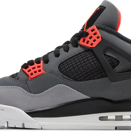 Nike Mens Air Jordan 4 Retro Sneakers - 'Infrared'