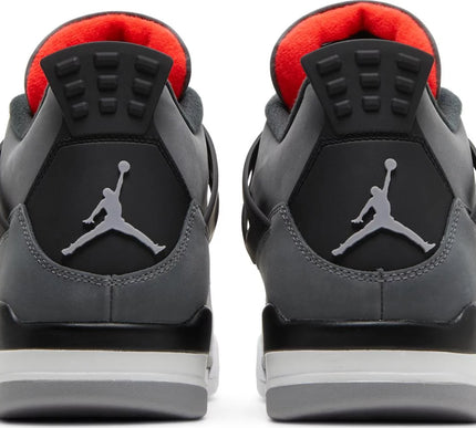 Nike Mens Air Jordan 4 Retro Sneakers - 'Infrared'