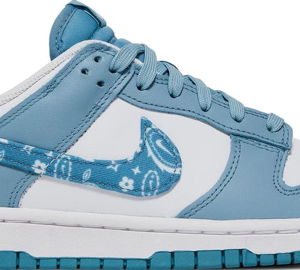 Nike Womens Dunk Low Sneakers - 'Blue Paisley'