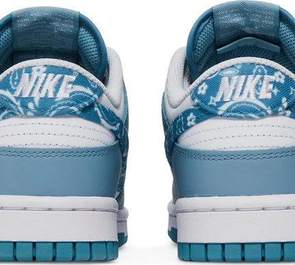 Nike Womens Dunk Low Sneakers - 'Blue Paisley'