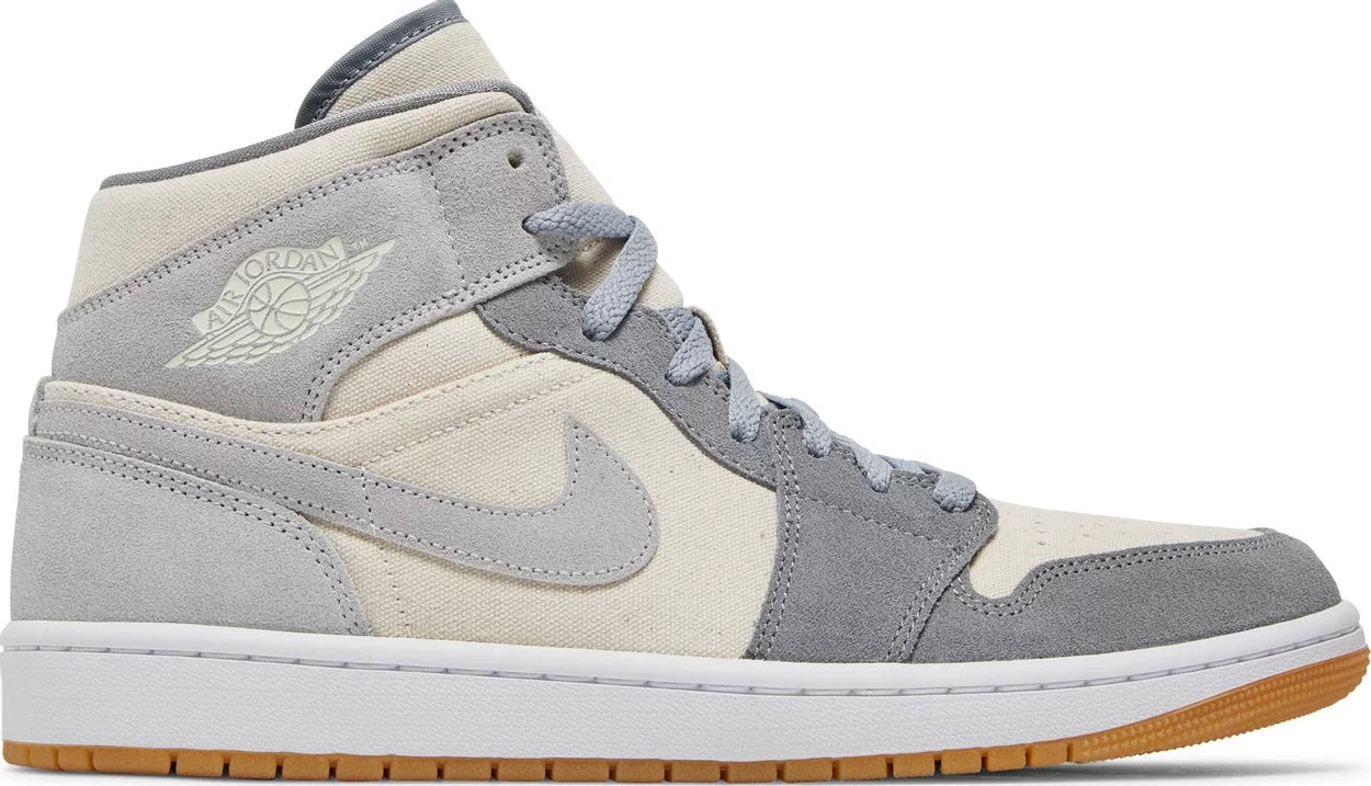 Nike air jordan 1 mid particle grey discount