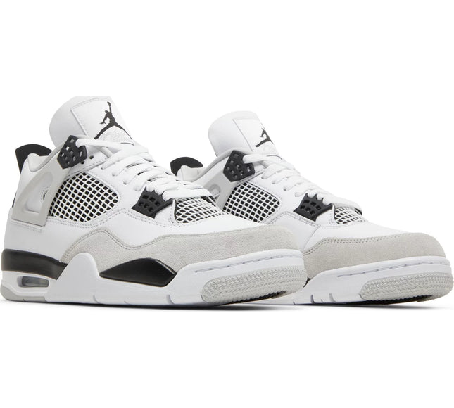 Nike Mens Air Jordan 4 Retro Sneakers - 'Military Black'