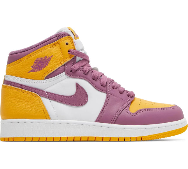 Nike Grade School Womens Air Jordan 1 Retro High OG Sneakers - 'Brotherhood'