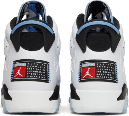 Nike Grade School Womens Air Jordan 6 Retro Sneakers - 'UNC Home'