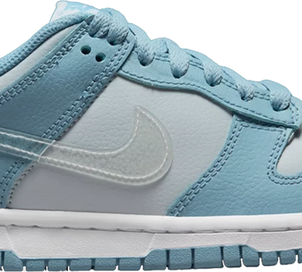 Nike Grade School Womens Dunk Low Sneakers - 'Aura Clear'