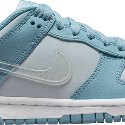 Nike Grade School Womens Dunk Low Sneakers - 'Aura Clear'