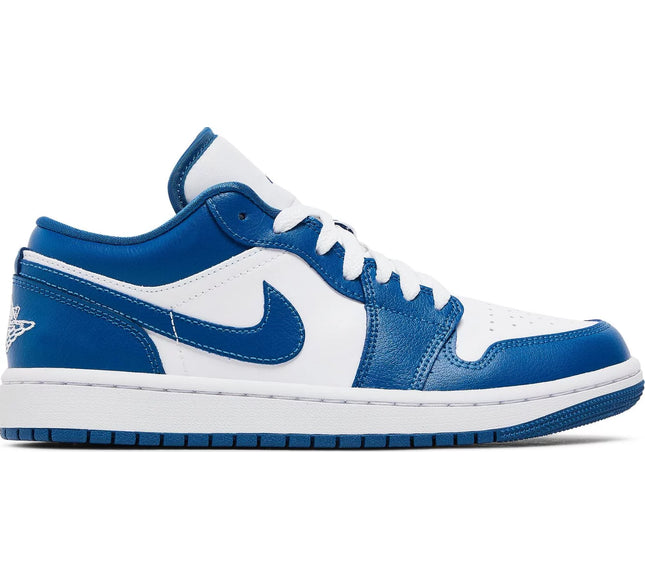 Nike Womens Air Jordan 1 Low Sneakers - 'Marina Blue'