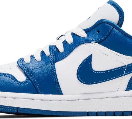 Nike Womens Air Jordan 1 Low Sneakers - 'Marina Blue'