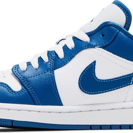 Nike Womens Air Jordan 1 Low Sneakers - 'Marina Blue'