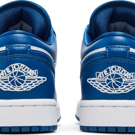 Nike Womens Air Jordan 1 Low Sneakers - 'Marina Blue'