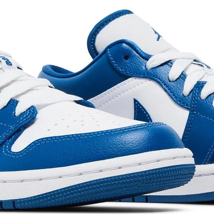 Nike Womens Air Jordan 1 Low Sneakers - 'Marina Blue'