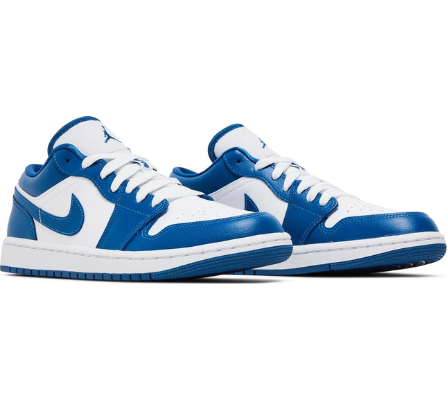 Nike Womens Air Jordan 1 Low Sneakers - 'Marina Blue'
