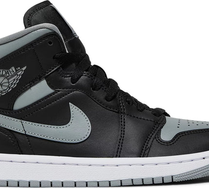 Nike Womens Air Jordan 1 Mid Sneakers - 'Shadow'
