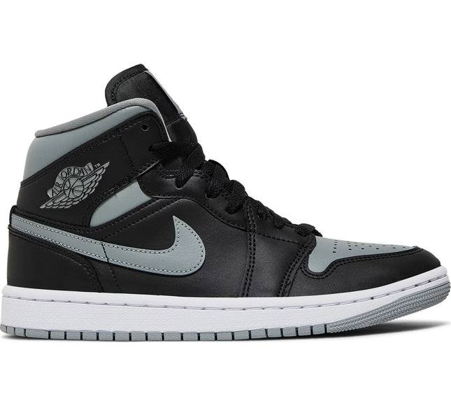 Nike Womens Air Jordan 1 Mid Sneakers - 'Shadow'