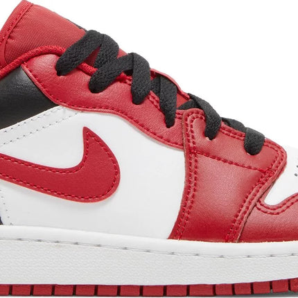 Air jordan 1 sales low gs black toe