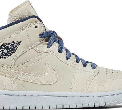 Nike Womens Air Jordan 1 Mid SE Sneakers - 'Sanddrift'