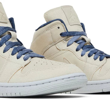 Nike Womens Air Jordan 1 Mid SE Sneakers - 'Sanddrift'