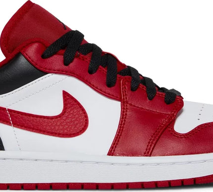 Nike Mens Air Jordan 1 Low Sneakers - 'Reverse Black Toe'