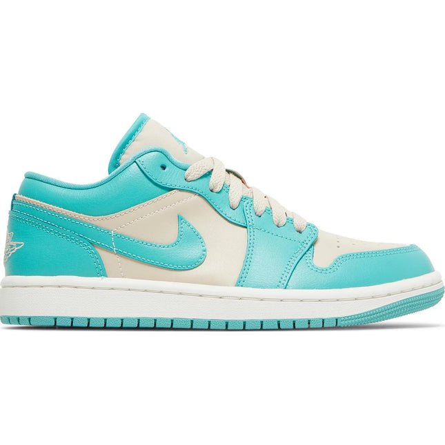 Wmns Air Jordan 1 Low 'Tropical Teal Sandy Beige'
