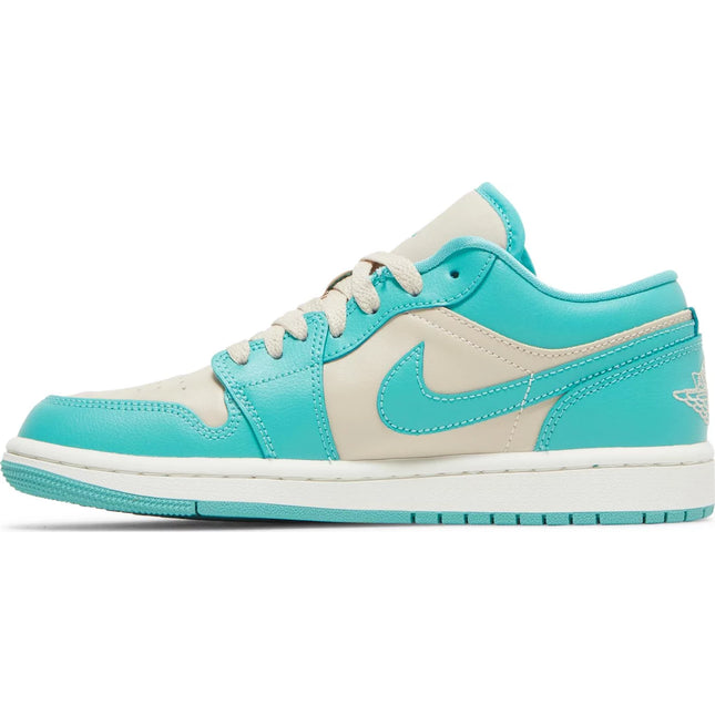 Wmns Air Jordan 1 Low 'Tropical Teal Sandy Beige'