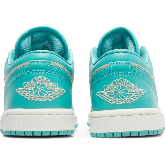 Wmns Air Jordan 1 Low 'Tropical Teal Sandy Beige'