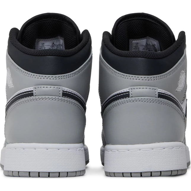 Air Jordan 1 Mid GS 'Light Smoke Grey'