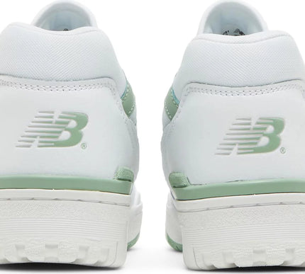 New Balance Mens 550 Shoes - 'White Mint Green'