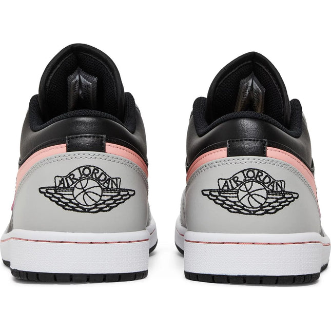 Air Jordan 1 Low 'Black Grey Fog Bleached Coral'