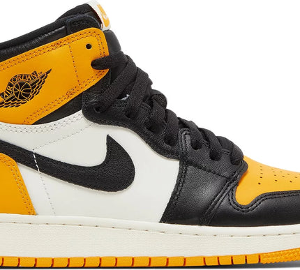 Nike Mens Air Jordan 1 Retro High OG Sneakers - 'Yellow Toe'