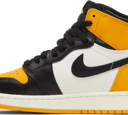 Nike Mens Air Jordan 1 Retro High OG Sneakers - 'Yellow Toe'