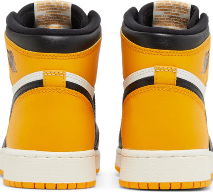 Nike Mens Air Jordan 1 Retro High OG Sneakers - 'Yellow Toe'
