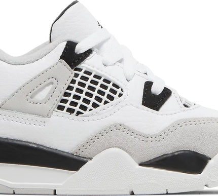 Nike Toddlers Air Jordan 4 Retro Sneakers - 'Military Black'