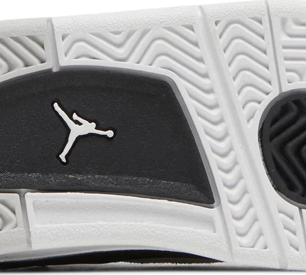 Nike Toddlers Air Jordan 4 Retro Sneakers - 'Military Black'