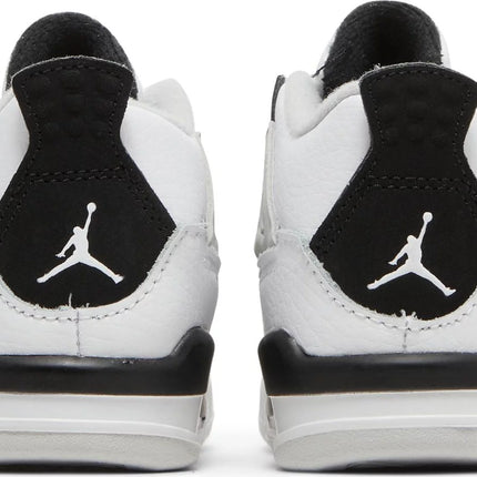 Nike Toddlers Air Jordan 4 Retro Sneakers - 'Military Black'