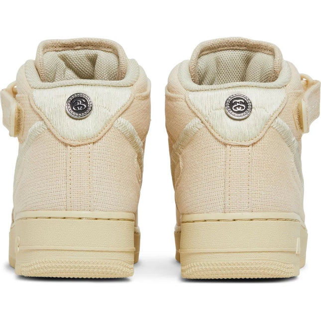 Stussy x Air Force 1 Mid 'Fossil'