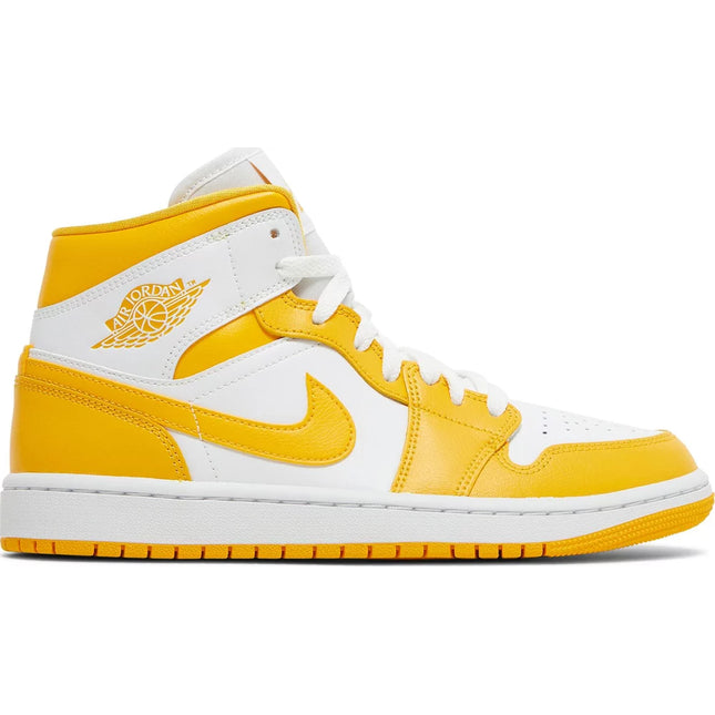 Wmns Air Jordan 1 Mid 'University Gold'